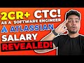 2Crore+ CTC 🔥 | Atlassian Salary Structure SDE-1 to SDE-3! | CTC Breakdown