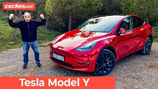 TESLA MODEL Y Long Range / Gran Autonomía | Prueba / Test / Review en español | coches.net