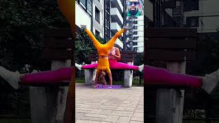 #challenge #acrobatics #sports #split #bellydance #bellydancerSurprised me  #shortvideo #lizzyisaeva