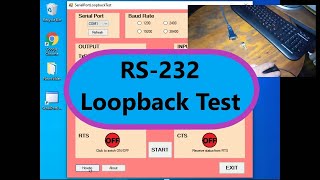 RS-232 Loopback Test