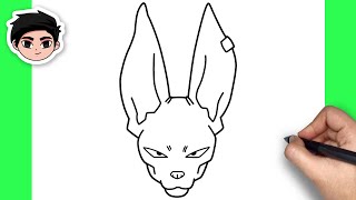 How To Draw Beerus | Dragon Ball - Easy Step By Step