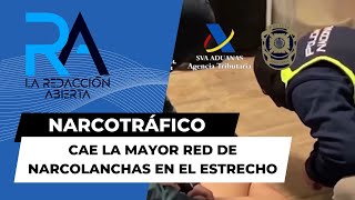 Cae la mayor red de narcolanchas en el Estrecho