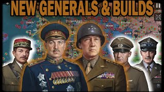 NEW GENERALS AND BUILDS