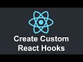 React JS for beginners: Tutorial 12 - Create custom react hooks
