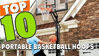 Best Portable Basketball Hoop In 2024 - Top 10 Portable Basketball Hoops Review