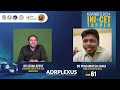 adrplexus inicet nov 2024 topper interview dr pragadheesh air 61 madurai medical college coimbatore