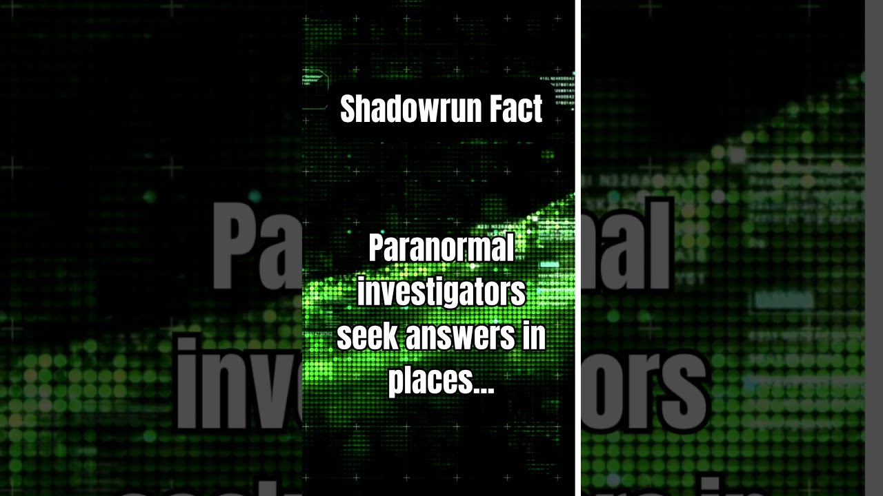Shadowrun Facts – 45 #shorts #shadowrun
