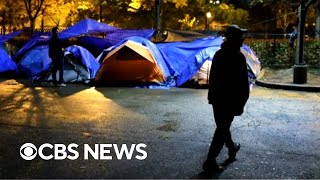 Migrants in Chicago park shelters to be displaced