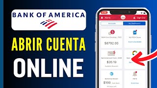 Cómo ABRIR una CUENTA ONLINE Bank of America (Paso a Paso)