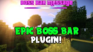 EPIC BOSS BAR! | Minecraft Plugin Tutorial