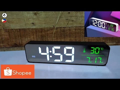 Digital Alarm Clock Review Youtube