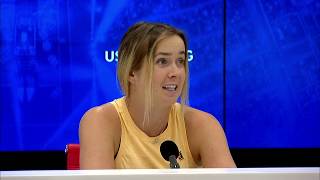 Elina Svitolina: "I'm finally in the quarterfinals here!" | US Open 2019 R4 Press Conference