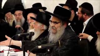 Satmar Rebbe Reb Aaron Teitelbaum Speaks About Israeli Draft