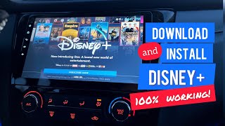 How to install Disney+ on Android Car Head Unit | It's easy as 123