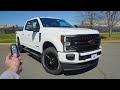 2020 Superduty Ford F-250 Lariat: Start Up, Test Drive, Walkaround and Review