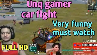 Unq gamer car fighting🤣very funny FULL HD must watch 🎬🎬