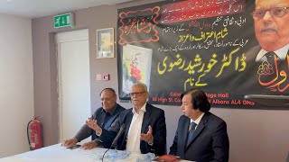 Famous Urdu Poet Dr. Khurshid Rizvi talks about his early personal and literary life | Harawal UK