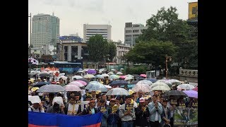 សម្ភាស​លោក​យឹម ស៊ីណន​ជុំ​វិញ​បាតុកម្ម​នៅ​កូរ៉េ​ខាង​ត្បូង​