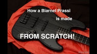 Biarnel Prassi: Making a bass guitar from scratch.