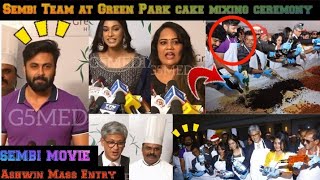 Team Sembi at Green Park cake mixing ceremony 🎂🥳 |Ashwin Kumar | Kovai Sarala | Thambi Ramaiah |