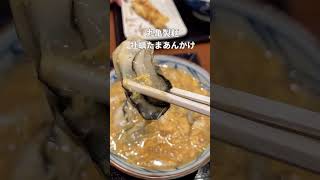 久しぶりに丸亀製麺行ったら美味しそうな牡蠣たまあんかけうどんがあり迷わず注文！美味しかった(^^)並で840円、大1000円！クーポン使って30円引き#丸亀製麺#うどん#牡蠣たまあんかけうどん#牡蠣