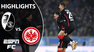 Lindstrom and Kostic lead Frankfurt to win over SC Freiburg | Bundesliga Highlights | ESPN FC
