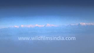 Kangchenjunga view aerially