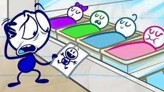 Pencilmate's BIG Baby Problems | Animated Cartoons Characters | Animated Short Films