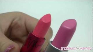 MAC Viva Glam Nicki \u0026 Pink Friday Lipstick Overview