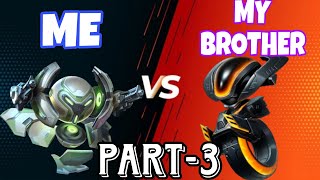 Me vs My brother ( part-3 ) Mech arena || Mech arena challenges🔥