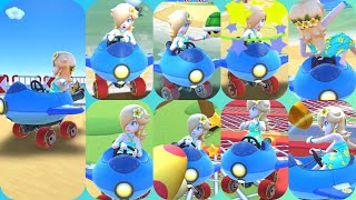 マリオカートツアー　マリンツアー　100cc バックミラー　スイマーロゼッタプレイ