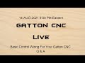 Basic Control Wiring For Your Gatton CNC  |  Q & A