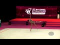 taniyeva elzhana kaz 2021 rhythmic worlds kitakyushu jpn qualifications hoop