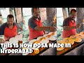 Iconic dosa making at Govind ki bandi | Hyderabad street food diaries