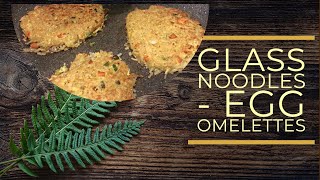 நூடுல்ஸ் செய்முறை | How to make Glass Noodles Egg Omelettes | Glass Noodles recipe