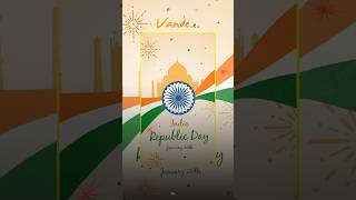 Vande Mataram | Happy Republic Day | India | Maa Tujhe Salaam | WhatsApp Status | HD Video
