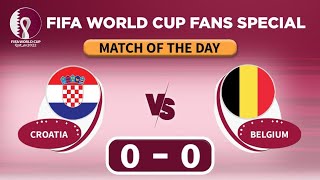 (WATCH) Croatia 0 - 0 Belgium Review | Qatar 2022 World Cup | FIFA ...