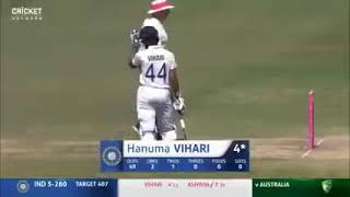 Vihari and Ashwin save 3rd test vs Australia
