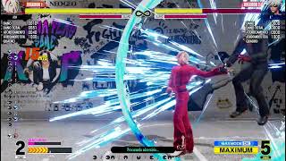 KOFXV - ASH CRIMSON 100% COMBO!! SOMEDAY I WILL DO THE HARD ONES IN MATCH...