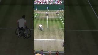 Stefan Olsson Wins Incredible Wheelchair Tennis Point After Crashing 😮