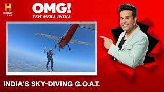 Guinness World Record for Longest Free-fall in Skydiving #OMGIndia S10E06 Story 1