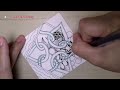 盒子裡的綠寶石 zentangle 禪繞 禪繞畫