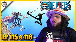 SANJI VS BON CLAY! - One Piece Reaction Episode 115 & 116