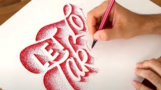 Hand Lettering COMPILATION - February 2018 by Stefan Kunz