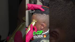 How To Create The Perfect C-Cup Hairline (Barber Tutorial)