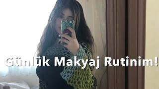 Günlük makyaj rutinim!