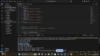Python Chapter 5 If Statements