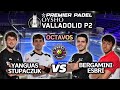 VALLADOLID Premier Padel P2 🇪🇸 OCTAVOS | Yanguas / Stupaczuk vs Bergamini / Esbri | Highlights