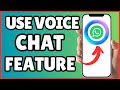 How to Use the Meta AI Voice Chat Feature in WhatsApp | Easy Guide 2025
