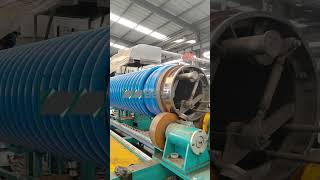 DN200-4000mm Large diameter Spiral wound HDPE Krah Pipe Extruder Machine Line #extrudermachine